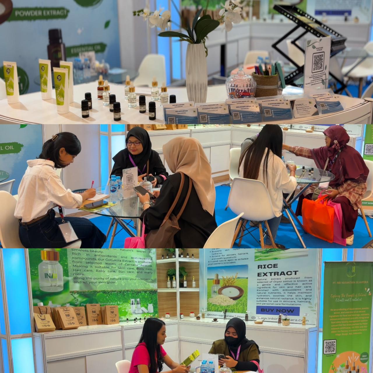 PT Inbi Nusantara Sejahtera at Indonesia Cosmetic Ingredient (ICI) 2025